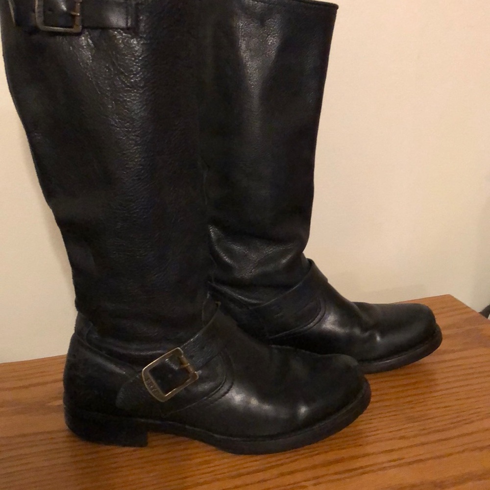 Black Frye  Veronica Boots. Full calf length.